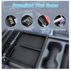 Sinminou Front Center Console Organizer Compatible with 2024-2025 Chevy Silverado