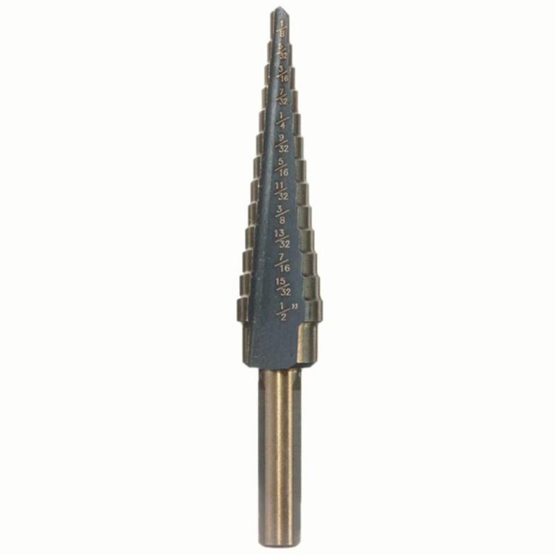 ArtisanShow 5PCS HSS Cobalt Step Drill Bit Set Multiple Hole
