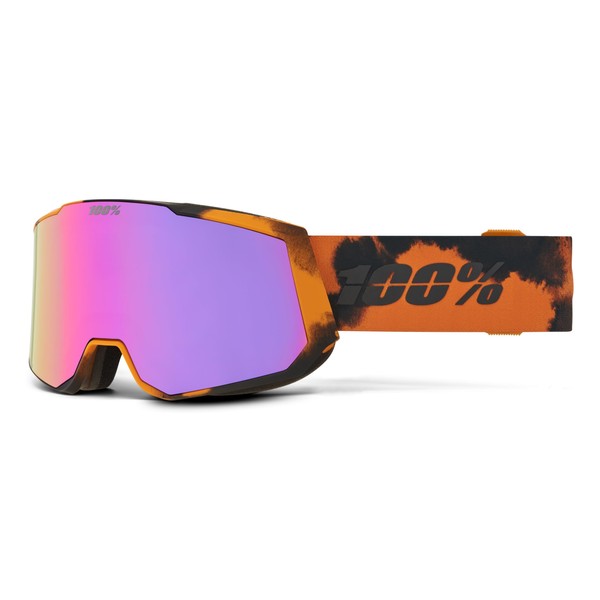 100% SNOWCRAFT XL HiPER Premium Protective Goggles (Bleach - Mirror