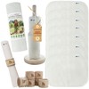Reusable Cotton Kitchen Rolls, Pack of 10, Washable Kitchen Rolls