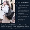 Porta pasaporte de piel genuina. Funda para pasaporte y visa