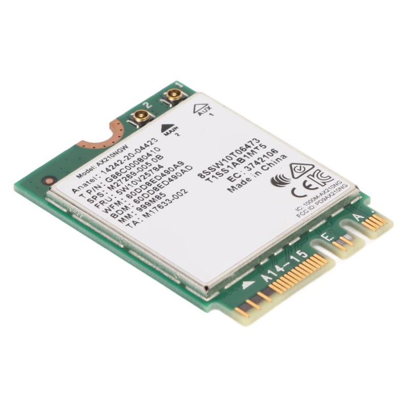 WiFi 6E Wireless Card 2.4G 5G 6G 5400Mbps NGFF M2