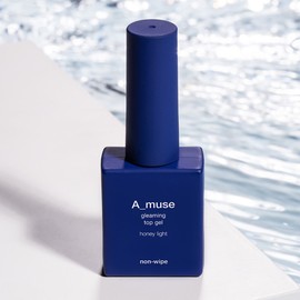 AMUSE Glimming Honey Light Top Gel 10ml Non-wipe Top Gel / 에이뮤즈 글리밍 허니라이트 탑젤 10ml 논와이프 탑젤