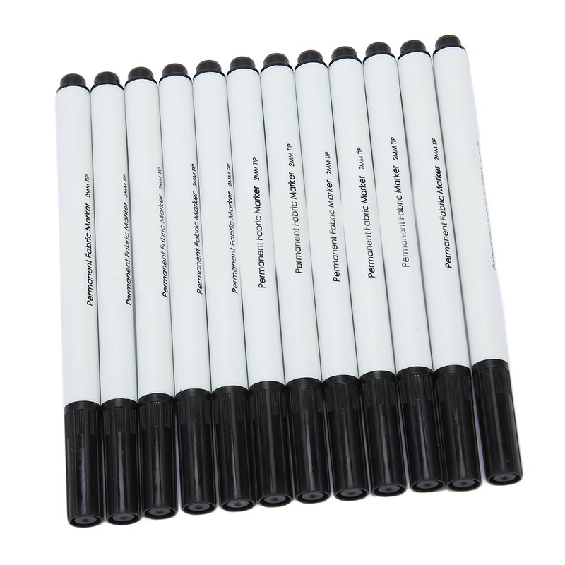 12pcs Disappearing Ink Pen Write Smoothly DIY Lightweight Water Erasable