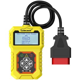 Lescars Auto Auslesegerät: OBD2-Diagnosegerät OD-150.rw zum Auslesen und Löschen von Fehlercodes (Kfz Diagnose, OBD Diagnosegerät, Fehler Ausleser)