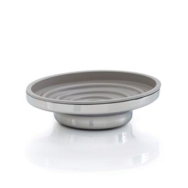 Robert Welch Oblique, Soap Dish. Made from 18/10 stainless steel. Easy to clean.