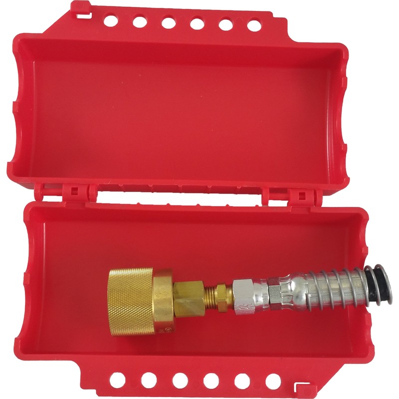 Zing 7294 USA Made Recycled Plastic Universal Forklift/Cylinder/Electrical Plug Lockout