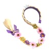 Princess Wig Braid Long Hair Wig Costume Accessory Party