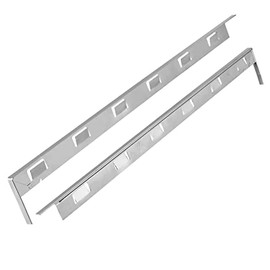 NXWATAO Stainless Steel Stove Gap Covers (2 Pack),Protect Gap Filler Sealing Spills in Kitchen Counter (23inch)