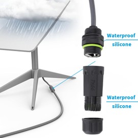 Starlink SPX Male to RJ45 Adapter Waterproof Starlink Cable RJ45 Female for Starlink Generation 2 Dish 1200Mbps SPX to RJ45 Male