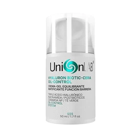 HYALURON BIOTIC-CERA OIL-CONTROL Crema Gel Hidratante Facial para Piel Mixta, Grasa y Sensible | Triple Ácido Hialurónico, Niacinamida, Ceramidas y Po