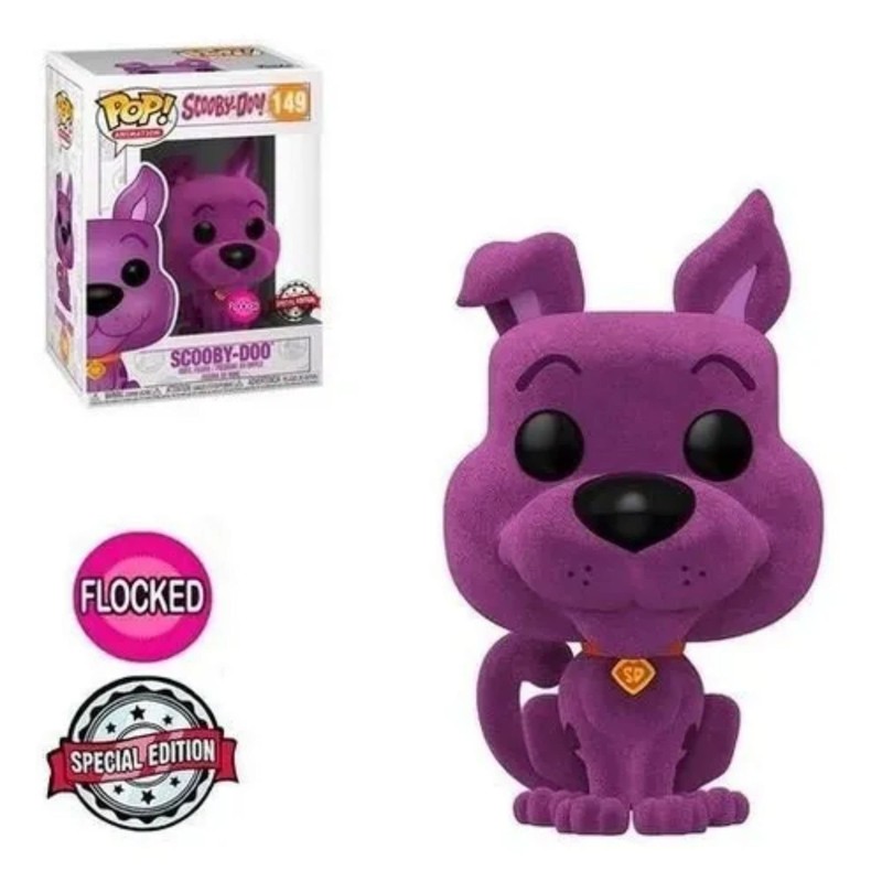 Funko Pop Scooby Purple Flocked Exclusive #149