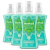 Method Fabric Softener; Beach Sage; 53.5 Ounces; 45 Loads; 4
