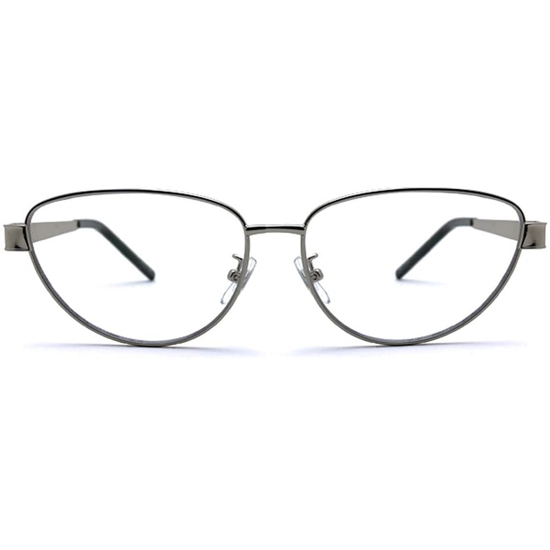 SPEED ADDICT METAL FOX SUNGLASS, Silver x Clear