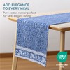 JEMIDI Table Runner Blue 40 x 240 cm - 100%