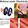 Easkite Anti Static Wrist Strap,Adjustable Anti Static Wristband Improve Sleep,Balance