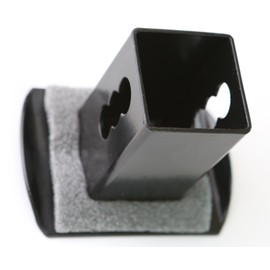Texas Lone Star Five Point Black Star Metal Trailer Hitch Cover Fits 2" Receivers