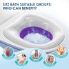 Soothic Sitz Bath for Toilet Seat Postpartum Care and Hemorrhoids,