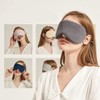 Eye protection shield, blackout screen, eye mask for sleeping, eye warmer, eye protector, sleeping equipment, good sleep mask, deep sleep deep gray 2ea