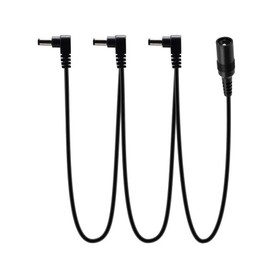 Security-01 Guitar Pedal 9V Power Supply Splitter Cable, 3 Way Daisy Chain Cable, for Guitar Effects