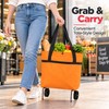 Foldable Shopping Bag for Grocery Runs – Large-Capacity Polyester Tote