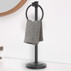 Hoimpro 17 Inch Stand Hand Towel Holder Towel Bar Towel