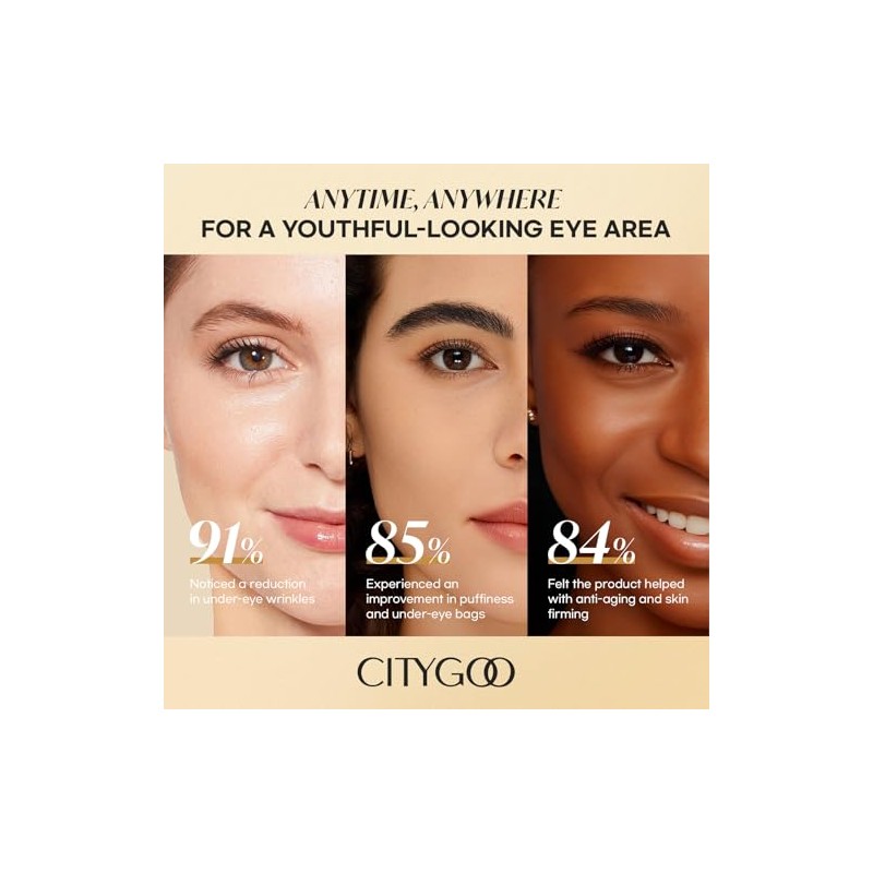 CITYGOO Retinol Eye Stick with Collagen & Hyaluronic Acid