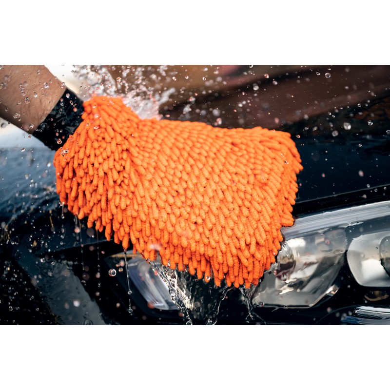Nuke Guys XL Chenille Wash Mitt - Ultra Soft Microfiber