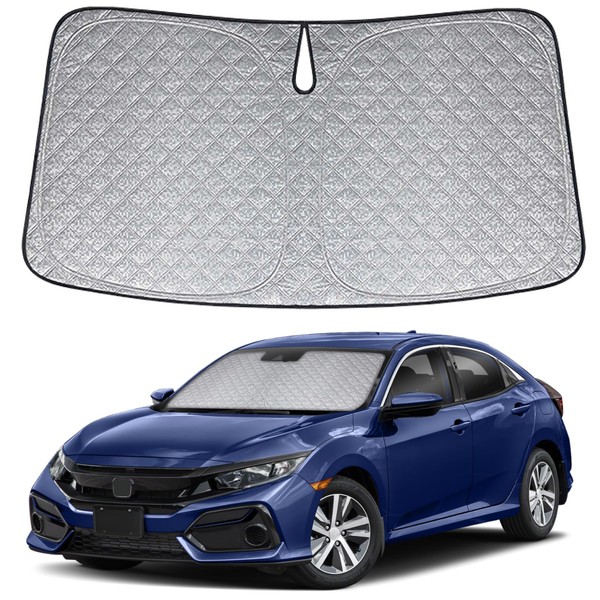 Federedevo 6 Layers Custom Fit Windshield Sun Shade for 2016-2021