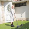 Broom and Dustpan Set, Dust pan with Long Handle, Broom