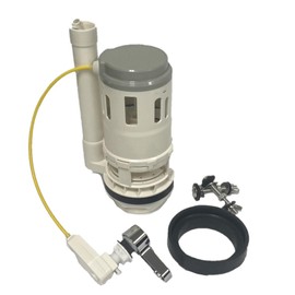 3 inch Two Piece Dual Flush Valve with Cable Controlled Flush Handle by NuFlush