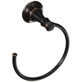 Moen DN7986BRB Ashville Towel Ring, Mediterranean Bronze