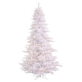 3' 234-Tip PVC Pre-Lit Slim Fir Christmas Tree with 100 Clear Mini Lights and Plastic Stand