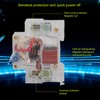 Circuit Breaker Transparent 1P Sensitive Operation ABS Circuit Breaker 230V