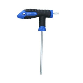 T15 T-Handle Torx Screwdriver Star Key Tamper Torx Tool Chrome Vanadium Steel