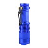 WAYLLSHINE Scalable Blue LED Flashlight, 3 Modes, Long Range Blue