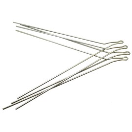 Flinger Kink Mudguard Stays, Silver, Set of 4