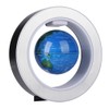 4in O Shape Magnetic Levitation Floating Globe Rotating Magnetic Globes