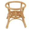Plant Stand Flower Pot Rack Rattan Minimalist Stable 9.4in Diameter