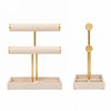 Two-Tier Bracelet and Bangle Organizer Stand for Jewelry Display –