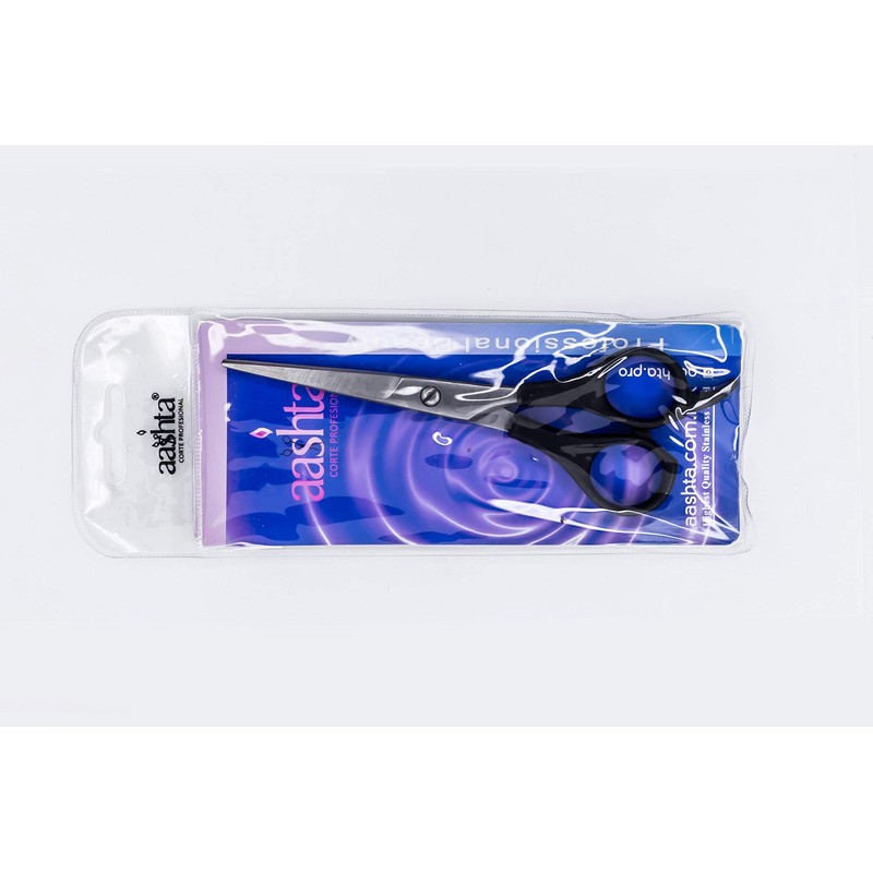 aashta Tijera para Corte de Cabello 5.5" Mango de Plastico