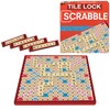 Tile Lock Scrabble by Winning Moves Games USA, Innovative Gameboard