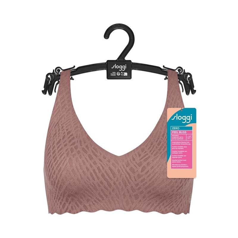 Sloggi Women's Zero Feel Bliss Soft Bra, Cacao