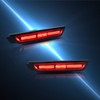 JDMTECH TurningMax Smoked Lens SS Style Red LED Rear Side