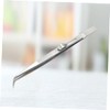 FOMIYES 1pc Multifunctional Steel Elbow Tweezers Diy Jewelry Repair and