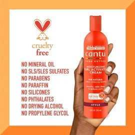 Cantu Crema Hidratante Activadora De Rulos Rizos 355 Ml                                                                                               