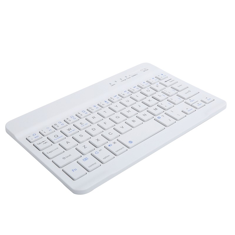 Mini Keyboard Bluetooth Portable 59 Keys Tablet Computer Supplies White