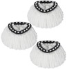 3 Pack Replacement 360° Rotating Mop Heads, Mop Replace Head
