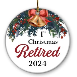 New Parents Christmas Ornament 2024, See You in 2025, First Christmas as a Family of 3, New Mommy & Daddy Gift, Gifts for Expecting Parents Mom to be, Pregnancy Ornament for Parents to be