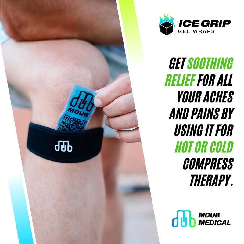 ICE GRIP Ice Packs for Small Isolated, 5 Pack Gel